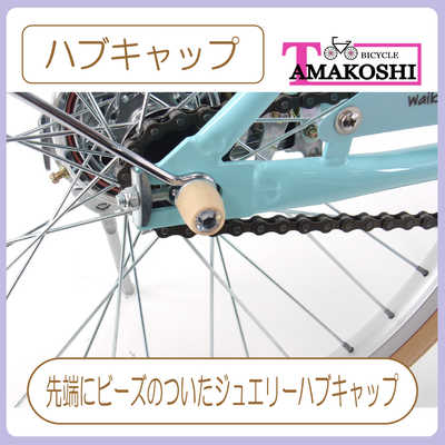 タマコシ 子ども用自転車 22インチ モアナジュニア3rd (シングル
