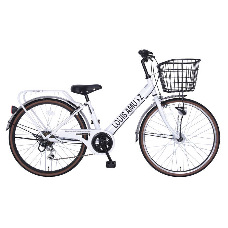 タマコシ タマコシ 子供用自転車 24型 BAAアミューズ246HD(ホワイト/外装6段変速)【組立商品につき返品不可】 BAAｱﾐｭｰｽﾞ246HD BAAｱﾐｭｰｽﾞ246HD