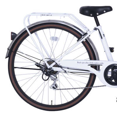 タマコシ 子供用自転車 26インチ BAAアミューズ266HD (ホワイト タマコシ 子供用自転車 26インチ BAAアミューズ266HD (ホワイト