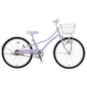 タマコシ 子ども用自転車 24型 パプリカジュニア24(パープル/シングルシフト)【組立商品につき返品不可】 19ﾊﾟﾌﾟﾘｶｼﾞｭﾆｱ24
