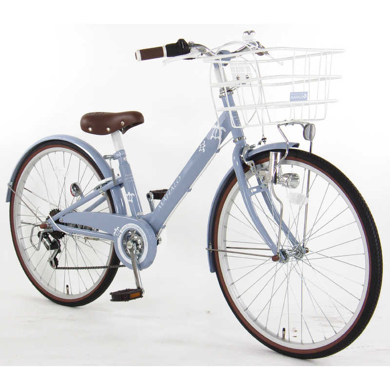 タマコシ タマコシ 24型 子ども用自転車 マハロジュニア(外装6段変速) グレー【組立商品につき返品不可】 24ﾏﾊﾛｼﾞｭﾆｱ 24ﾏﾊﾛｼﾞｭﾆｱ