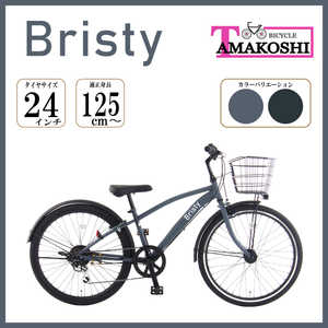 タマコシ 24型 子供用自転車 ブリスティ 246(外装6段変速) マットブルー 【組立商品につき返品不可】 タマコシ 24型 子供用自転車 ブリスティ 246(外装6段変速) マットブルー 【組立商品につき返品不可】