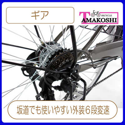 タマコシ 子供用自転車 26インチ ステーブルファースト266HD (ブルー