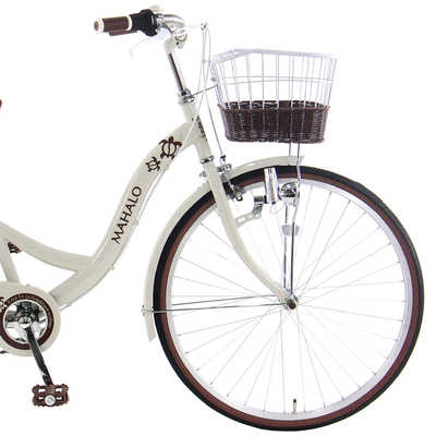 タマコシ 自転車 マハロST266 [外装6段 / 26インチ] ベージュ 【組立