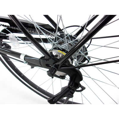ALFIRK（アルフィルク） シティサイクル ブラック 27インチ カゴ荷台