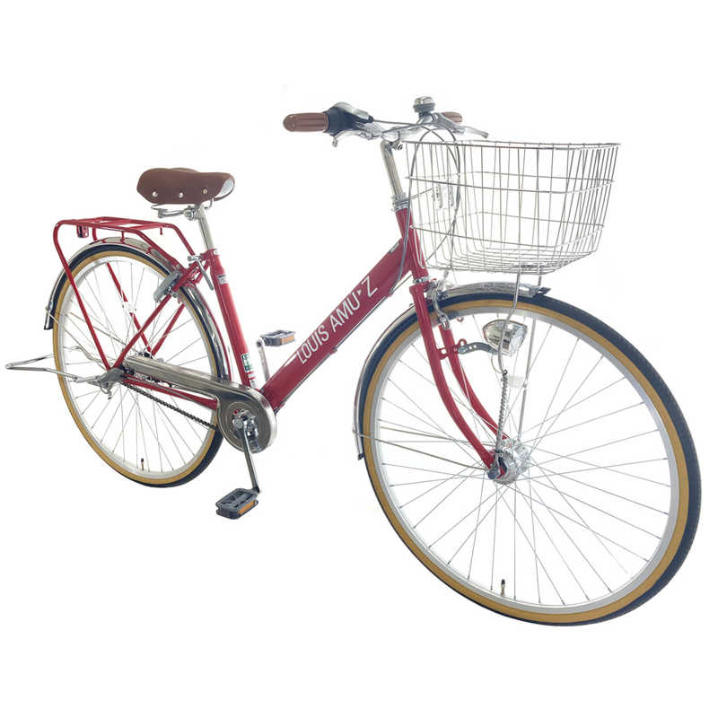 タマコシ タマコシ 自転車 ルイスアミューズ レッド [内装3段/27インチ]【組立商品につき返品不可】 ﾙｲｽｱﾐｭｰｽﾞ273HD ﾙｲｽｱﾐｭｰｽﾞ273HD