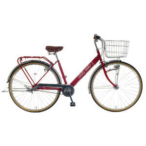 タマコシ 自転車 ルイスアミューズ レッド [内装3段/27インチ]【組立商品につき返品不可】 ﾙｲｽｱﾐｭｰｽﾞ273HD