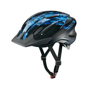 OGK WR-J チャイルドヘルメット SG付 デジタルブルー WRJ