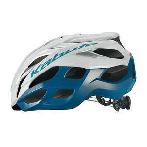 OGK 自転車用ヘルメット ヴォルツァ(S/Mサイズ:55～58cm/ホワイトブルー) VOLZZA