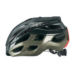 OGK 自転車用ヘルメット ヴォルツァ(S/Mサイズ:55～58cm/ガンメタカーキ) VOLZZA
