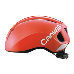 OGK 自転車用 ヘルメット CANVAS-SPORTS キャンバス･スポーツ(M/L:57～59cm/フラッシュレッド) CANVAS-SPORTS CANVAS_SPORTS