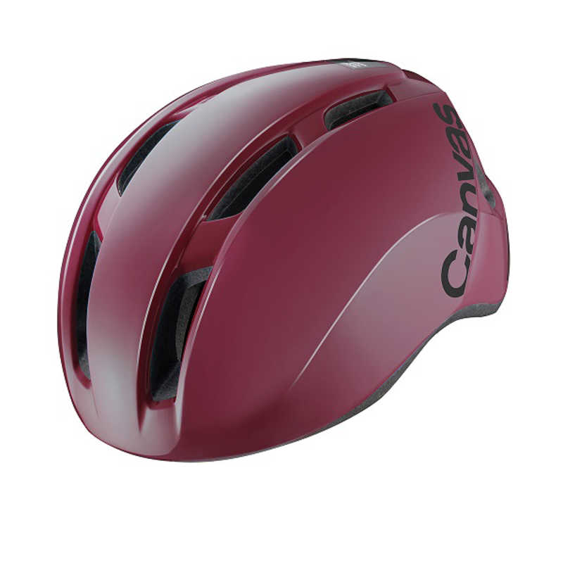 OGK OGK 自転車用 ヘルメット CANVAS-SPORTS キャンバス･スポーツ(M/L:57～59cm/ワインレッド) CANVAS-SPORTS CANVAS_SPORTS CANVAS_SPORTS
