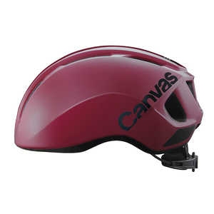 OGK 自転車用 ヘルメット CANVAS-SPORTS キャンバス･スポーツ(M/L:57～59cm/ワインレッド) CANVAS-SPORTS CANVAS_SPORTS