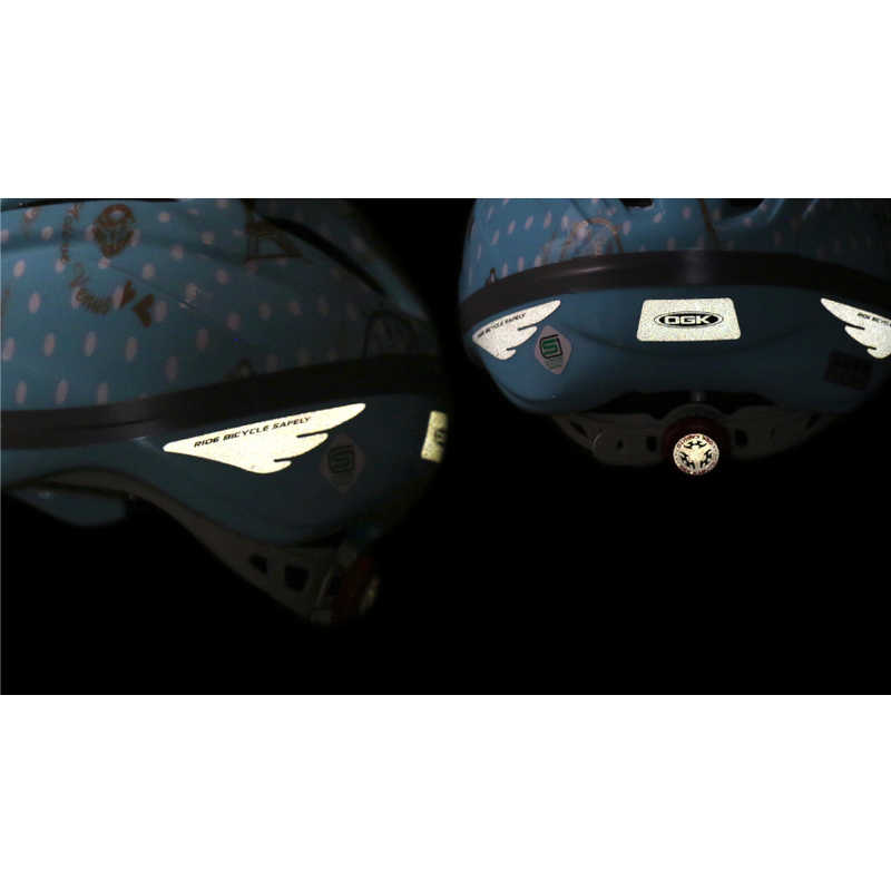 OGK OGK 子ども用ヘルメット スターリー ソフトシェル M(頭囲:54～56cm/ポップスターパープル) 【Kabuto Childmet Series】 STARRY STARRY