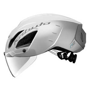 オージーケーカブト 自転車用ヘルメット エアロ-R2TR AERO-R2TR(L/XLサイズ:59?61cm/マットホワイト) AERO_R2_TR オージーケーカブト 自転車用ヘルメット エアロ-R2TR AERO-R2TR(L/XLサイズ:59?61cm/マットホワイト) AERO_R2_TR
