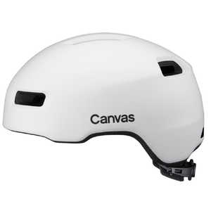 OGK 自転車用 ヘルメット CANVAS-CORSS キャンバス・クロス(M/Lサイズ：57～59cm/) マットホワイト CANVAS_CROSS