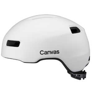 オージーケーカブト 自転車用 ヘルメット CANVAS-CORSS キャンバス・クロス(M/Lサイズ:57?59cm/) マットホワイト CANVAS_CROSS オージーケーカブト 自転車用 ヘルメット CANVAS-CORSS キャンバス・クロス(M/Lサイズ:57?59cm/) マットホワイト CANVAS_CROSS