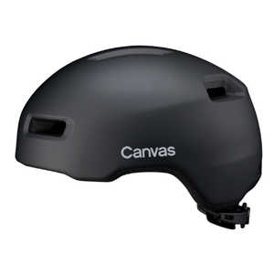OGK 自転車用 ヘルメット CANVAS-CORSS キャンバス・クロス(M/Lサイズ：57～59cm/) マットブラック CANVAS_CROSS