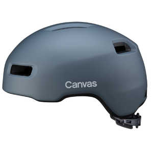オージーケーカブト 自転車用 ヘルメット CANVAS-CORSS キャンバス・クロス(M/Lサイズ：57～59cm/) マットアッシュネイビー CANVAS_CROSS