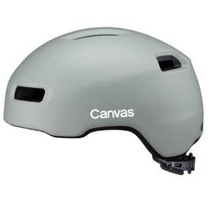 OGK 自転車用 ヘルメット CANVAS-CORSS キャンバス・クロス(M/Lサイズ：57～59cm/) マットライトグレー CANVAS_CROSS