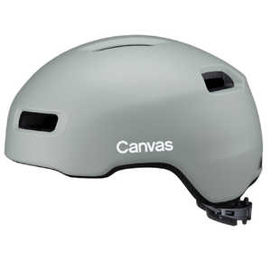 オージーケーカブト 自転車用 ヘルメット CANVAS-CORSS キャンバス・クロス(M/Lサイズ：57～59cm/) マットライトグレー CANVAS_CROSS