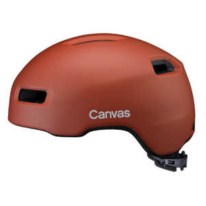 OGK 自転車用 ヘルメット CANVAS-CORSS キャンバス・クロス(M/Lサイズ：57～59cm/) マットテラコッタ CANVAS_CROSS