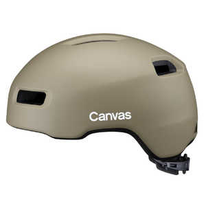 OGK 自転車用 ヘルメット CANVAS-CORSS キャンバス・クロス(M/Lサイズ：57～59cm/) マットコヨーテ CANVAS_CROSS