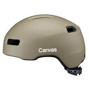 オージーケーカブト 自転車用 ヘルメット CANVAS-CORSS キャンバス・クロス(M/Lサイズ：57～59cm/) マットコヨーテ CANVAS_CROSS
