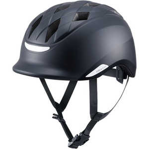 オージーケーカブト 自転車ヘルメット (54-56cm) マットブラック HOCCO