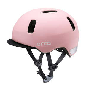 オージーケーカブト 子供用ヘルメット ARCA アルカ(XS：47～50cm未満) マットピンク ARCA_XS