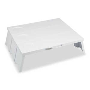 伊勢藤 アウトドアテーブルPICNO同色3台入 ［ロースタイル / 1～2人向け / 単品］ ホワイト I-569-3