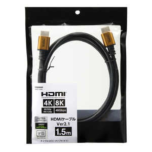 U HDMIP[uVer2.1 1.5m ^CvA(IX)E^CvA(IX)8K/4KΉ Dynamic HDR Ή m1.5m /HDMIHDMI /C[TlbgΉn HD2115GD