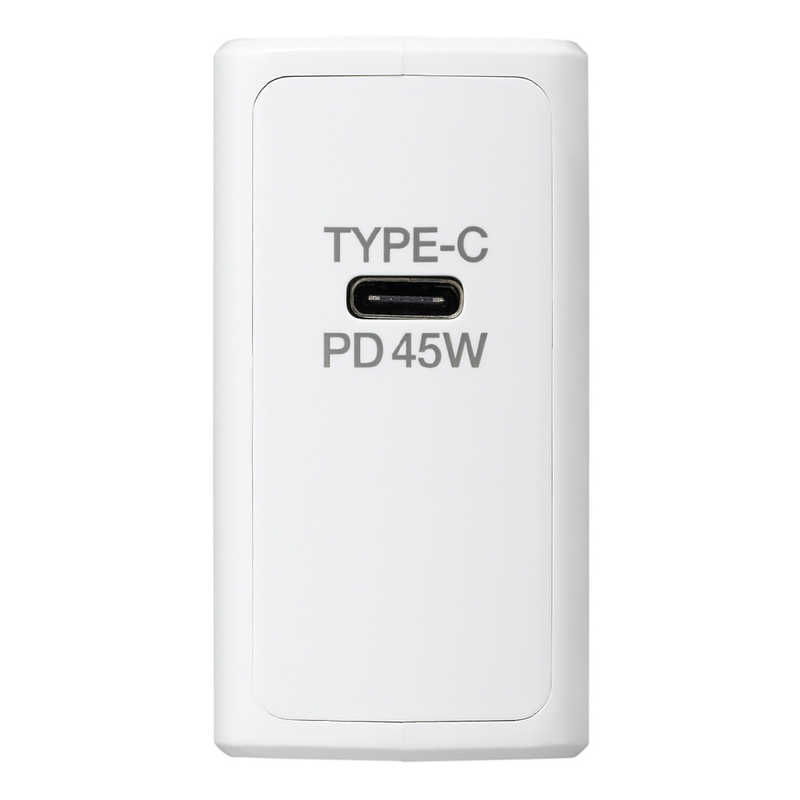 ヤザワ ヤザワ USBアダプター1ポートPD45W ホワイト VFPD45WH VFPD45WH