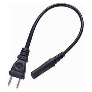 ヤザワ ACアダプタ用コード付プラグ2P ACP2002BK ヤザワ ACアダプタ用コード付プラグ2P ACP2002BK