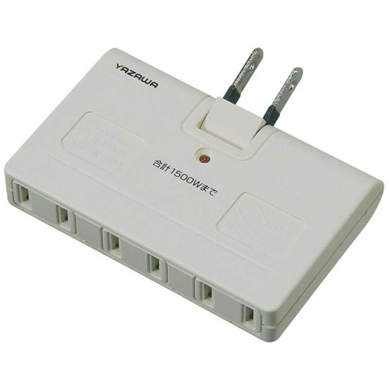 ヤザワ ヤザワ 雷サージ付アンダータップ 3個口 ホワイト Y02UK300WH Y02UK300WH