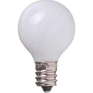 ヤザワ 電球 ベビｰボｰル球 ホワイト[E17/電球色/1個/ボｰル電球形] G301705W