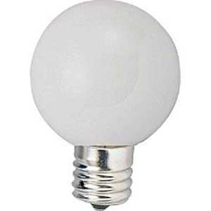 ヤザワ 電球 ベビｰボｰル球 ホワイト[E12/電球色/1個/40W相当/ボｰル電球形] G401240W