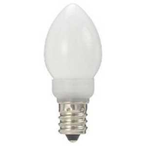 ヤザワ LED電球 ロｰソク形 ホワイト [E12/電球色/シャンデリア電球形] LDC1LG23E12W