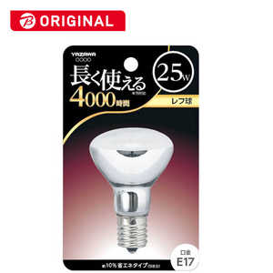 ヤザワ 電球 ホワイト E17 1個 レフランプ形  BKR1722 