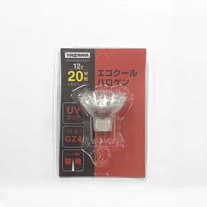 ヤザワ エコクールハロゲン 狭角 20W GZ4 JR12V20WUV/NK3YZ ヤザワ エコクールハロゲン 狭角 20W GZ4 JR12V20WUV/NK3YZ