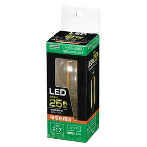 䥶 եLED 25 ߥ˥ץȥ E17 LDA2LGE17C ꥢ [E17 /25W /ŵ忧 /1 /]