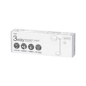 䥶 3wayޥͥåȥ饤 ʴݥס ۥ磻 SDL05W01WH LED [LED /]
