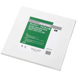 工機ホールディングスジャパン HiKOKI チツプソー 305×25.4×80P×1 アルミサッシ用 309418