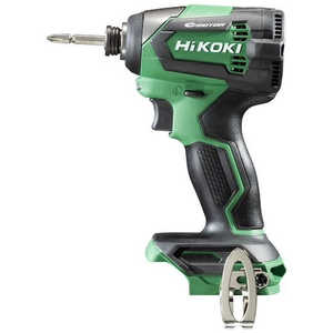 HiKOKI 18Vコードレスインパクトドライバ ブラシレスタイプ 本体のみ グリーン WH18DE-NN HiKOKI 18Vコードレスインパクトドライバ ブラシレスタイプ 本体のみ グリーン WH18DE-NN