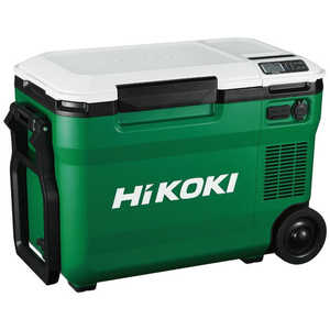 HiKOKI コードレス冷温庫大容量サイズ25L アグレッシブグリーン マルチボルトセット品 UL18DBA-WMZ