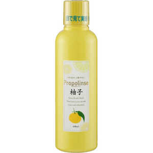 ピエラス プロポリンス 柚子 マウスウォッシュ 600mL ピエラス プロポリンス 柚子 マウスウォッシュ 600mL
