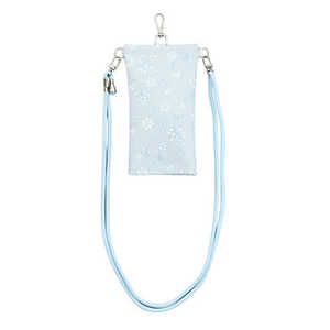 オーロラ 楽スポっ 持ち運び用傘カバー 小花 サックス 1RA490120233