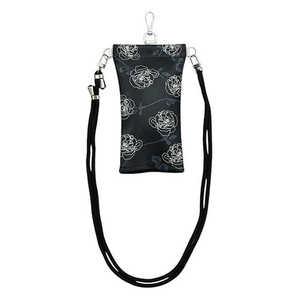 オーロラ 楽スポっ 持ち運び用傘カバー バラ ブラック 1RA490130398