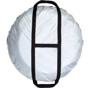 BONFORM 収納 タイヤキャリーバッグ 軽/普通車 1本用 丸洗い ナット袋付き タイヤ位置シール付き 2枚セット LL シルバー 7205-08SI