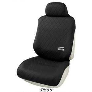BONFORM 4022-10BK シートカバー ファインドライ 軽/普通車用 フロント用1枚入り 丸洗いOK カラー：ブラック 402210